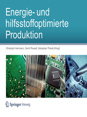 cover image of Energie- und hilfsstoffoptimierte Produktion